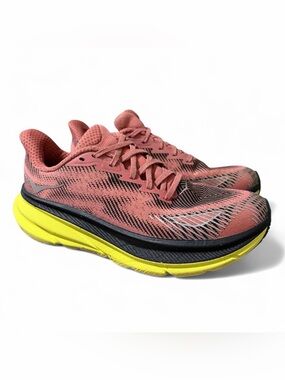 Unisex Hoka Clifton 9 GTX TS Gore-Tex Clay Black Running Shoes W8.5/M7.5 No Box